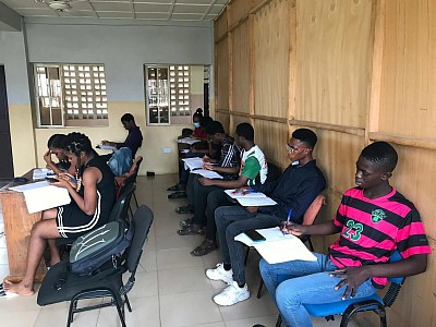 Tutoring Session at Elimuhub Tuition Centre